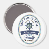  familie Cruise Magnet (Voorkant / Achterkant)