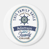  familie Cruise Magnet (Voorkant)