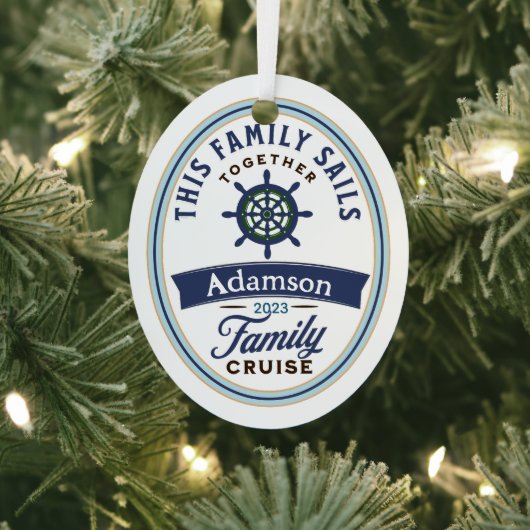  familie cruise Ornament (Insitu)