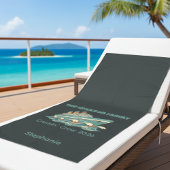 Familie Cruise Retro Vakantie Strandlaken