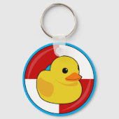 Familie Cruise Rubber Ducky Sleutelhanger (Voorkant)