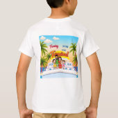 Familie Cruise Ship Trip T-shirt (Achterkant)