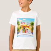 Familie Cruise Ship Trip T-shirt (Voorkant)