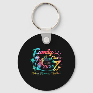 Familie Cruise Shirt 2024 Vakantie maken Herinneri Sleutelhanger