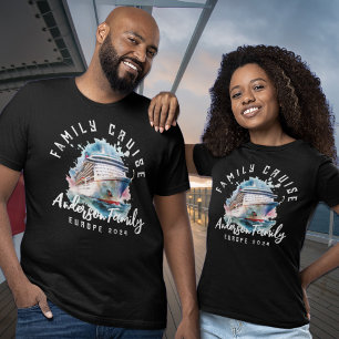 Familie Cruise Shirten matching vakantie outfits T-shirt