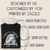 Familie Cruise Shirten matching vakantie outfits T-shirt