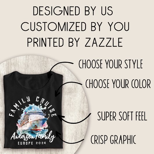 Familie Cruise Shirten matching vakantie outfits T-shirt