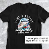 Familie Cruise Shirten matching vakantie outfits T-shirt