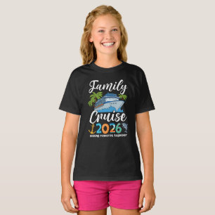 Familie Cruise Squad 2026 Groep Matching Zomer T-shirt