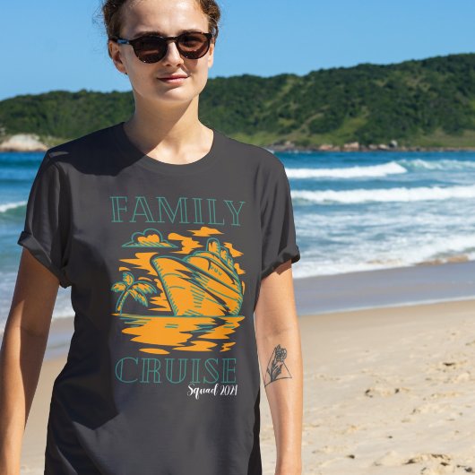 Familie Cruise Vakantie 2024 T-shirt