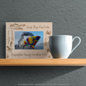 Familie Cruise Vakantie  Laser gegraveerd