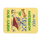 Familie cruiseschip vakantie | Cabine Stateroom Na Magneet (Horizontaal)