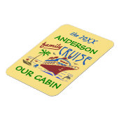 Familie cruiseschip vakantie | Cabine Stateroom Na Magneet (Linkerzijde)