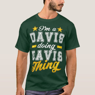 Familie Davis Reunion Davis T-shirt