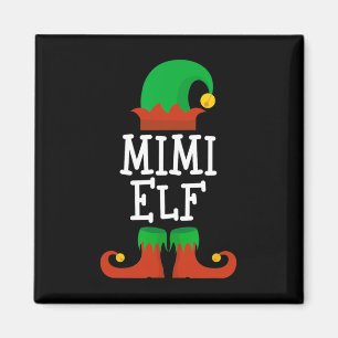 Familie De Mimi Elf Kerst Matching PJ Pajama X Magneet