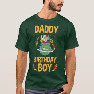 Familie die Astronaut papa van de verjaardag aanpa T-shirt