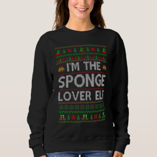 Familie die lomp aanpast ik ben de Sponge Elf Kers Trui