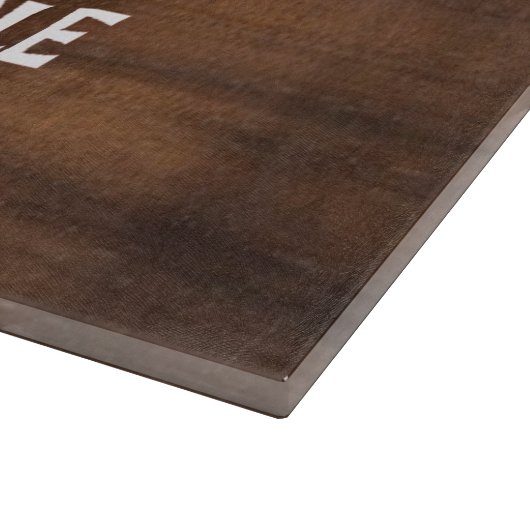 Familie een beetje waanzinnig snijvlak snijplank (Hoek)