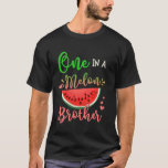 Familie één in een Melon Brother Birthday party ma T-shirt<br><div class="desc">Familie één in een Melon Brother Birthday Party Matching Family</div>