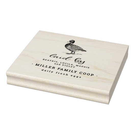 Familie eend Boerderij | Ei Kartonnen Stempel (Stempel)