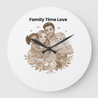 Familie eerst altijd – Emotionele liefdescitaat Grote Klok