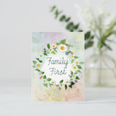 Familie Eerste Cirkel van het Briefkaart van Daisi (Staand voorkant)