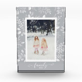 FAMILIE Elegant White Botanicals Fotoblokken (Voorkant)