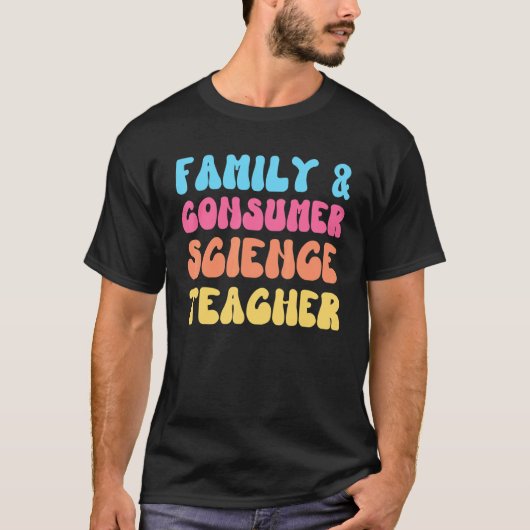 Familie- en consumentenwetenschapsleraar FACS Groo T-shirt (Voorkant)