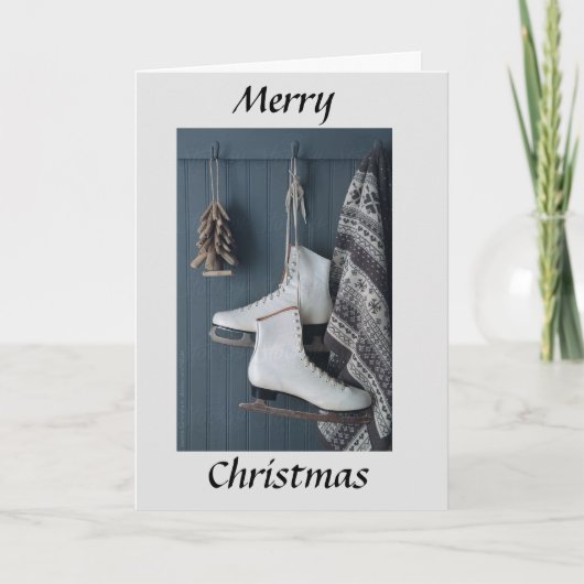 FAMILIE EN VRIEND "ZIJN ZO VERTRAAGD" IN CHRISTMAS KAART (Voorkant)