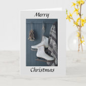 FAMILIE EN VRIEND "ZIJN ZO VERTRAAGD" IN CHRISTMAS KAART (Gele Bloem)