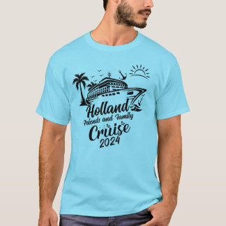 Familie en vrienden Cruise Tshirt