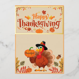 Familie en Vrienden Feestelijk Seizoen zegeningen  Folie Feestdagenkaart