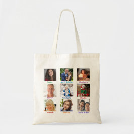 Familie en vrienden namen | Geheugenfoto's Dementi Tote Bag