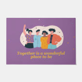 Familie en Vrienden Welkomstslaapzalen/ deurmatten (Voorkant)