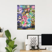 Familie Fairies Poster 4 (Thuiskantoor)