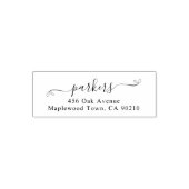 Familie Fancy handgeschreven script Simpel Zelfinktende Stempel (Design)