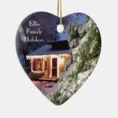 Familie Feestdagen High Sierra Ornament (Rechts)