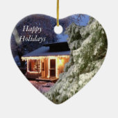 Familie Feestdagen High Sierra Ornament (Achterkant)