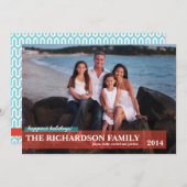 Familie Feestdagenkaart (Voorkant / Achterkant)