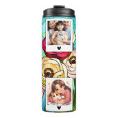 Familie & Feline Foto Lijst Thermosbeker (Voorkant)