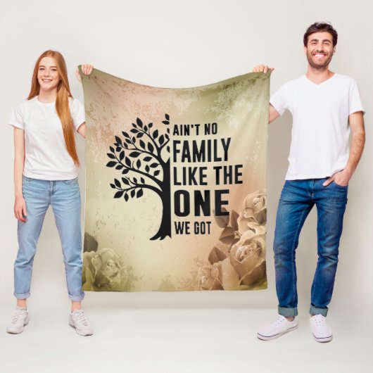 Familie Fleece Deken (In situ)