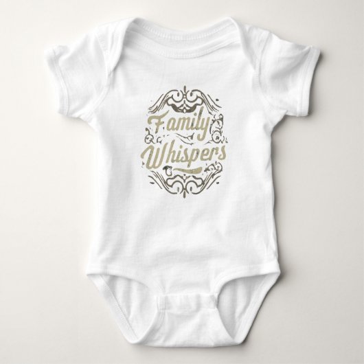 Familie fluistert T-shirt (Voorkant)