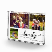 Familie Forever 3 foto collage zoete quote kind (Rechts)