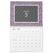 Familie Foto 2023 Kalender Floral Achtergronden (Mar 2019)