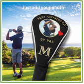 Familie Foto Beste Grootvader Hart Custom Monogram Golfheadcover