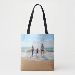 Familie Foto Boodschappentas Tote Bag