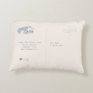 Familie Foto  Briefkaart Pillow Accent Kussen