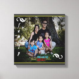  familie foto canvas kunst aan de muur