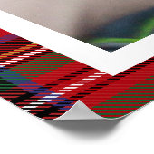 Familie foto Clan Stewart Tartan Keepsake Poster (Hoek)