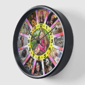 Familie Foto Collage 13 Retro Stropdas-Dye Aangepa (Hoek)